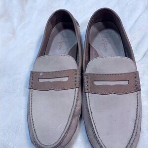 Cole Haan Men's Beige and Brown Loafers